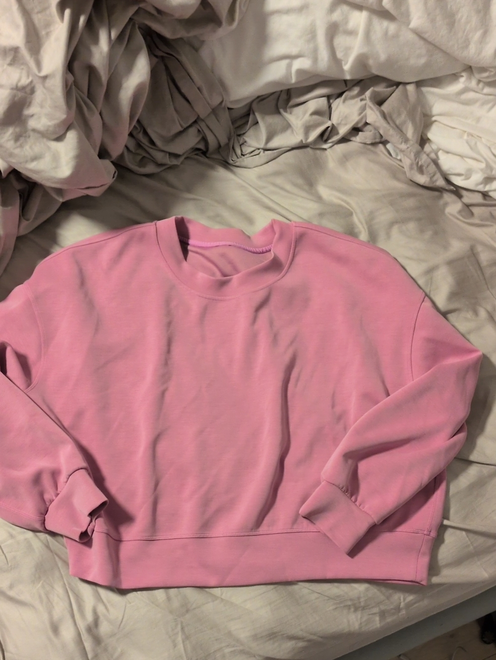 Lululemon Sofstreme Pink Crewneck Sweatshirt